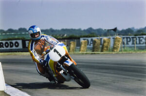 Stan Woods, Suzuki Moto GP Motorcycle Racing 1975 Old Photo 4