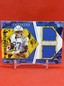 Joshua Kelley 2020 Rookies & Stars #CT-JK Cross Training /199 Chargers 🔥🔥🔥