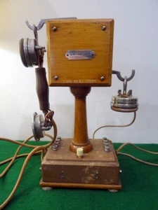 SUPERBE ANCIEN TELEPHONE ANTIQUE VINTAGE OLD PHONE ALTES ANTIK TELEFONO EURIEULT - Afbeelding 1 van 9