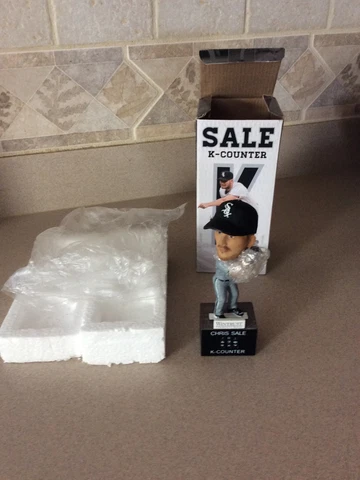 2016 Chris Sale K Counter Bobblehead SGA White Sox Cover