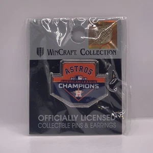 HOUSTON ASTROS 2019 American League Champions WinCraft Collectible Lapel Pin 🔥 - Picture 1 of 1