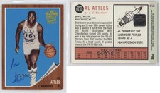 2005-06 Topps 1952 Style Fan Favorites Auto Al Attles #FFA-AAT Auto HOF