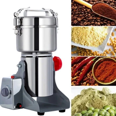 800g Getreidemühle Schrotmühle Kornmühle Elektrische Kräutermühle 3500W - Bild 1 von 4