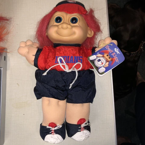 Cleveland Indians Troll Kidz by Russ doll MLB Vintage Good Luck Cover
