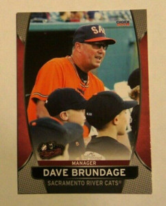 2018 Choice, Sacramento River Cats, Manager - DAVE BRUNDAGE