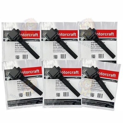 US New 6 Pcs Ignitions Coil For Ford F150 DG585 Expedition Lincoln Navigator Foto 1 de 4