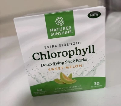 Nature's Sunshine Extra Strength Chlorophyll Detoxifying Stick - Sweet Melon - Image 1 of 2