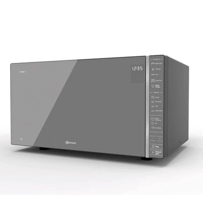 BAUKNECHT Grill-Mikrowelle MW 304 M - grau - 1050 Watt - Bild 1 von 4