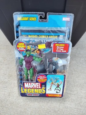 Marvel Legends Onslaught Series Green Goblin Figure Comic Book 2006 Toy Biz H69 - Image 1 of 2