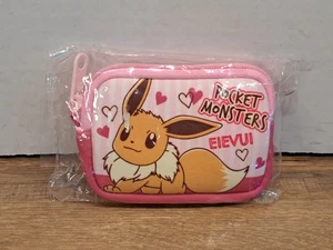 Bolsillo Monstruo Cremallera Bolsa Eievui Rosa Pokemon De Japón Exclusivo - Imagen 1 de 3