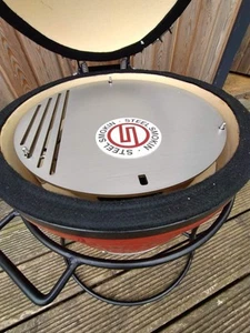 Kamado Joe Jnr 80/20 Grill Planchas 5mm Stainless steel ideal for Smashburgers. - Picture 1 of 2