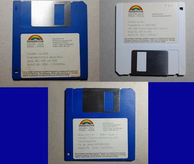 Amiga Markt&Technik Amiga Basic Programmieren, Grafik Volume u.a. - 3x Diskette - Bild 1 von 4