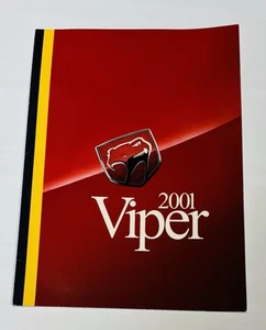 Dodge Viper 2001 folleto de ventas Roadster excelente original 01 - Imagen 1 de 7