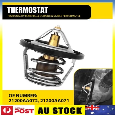 Silver, Black Thermostat O-Ring Fit Forester Subaru Baja Liberty Impreza Outback - image 1 of 4