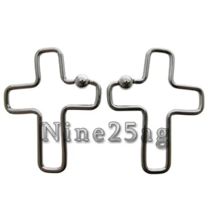 PAR 16g CBR PENDIENTES ANILLOS DE PEZÓN TAPONES - Imagen 1 de 2