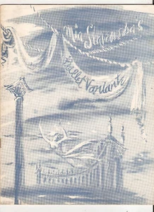 Mia Slavenska & Her Ballet Variante Programa ILLUS 1949 - Imagen 1 de 6