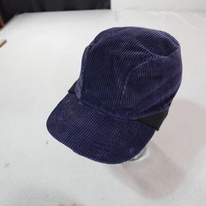 Vintage Corduroy Hat Medium Blue Trucker Trapper Ear Warmer Hunt Fish Thinsulate - Picture 1 of 14