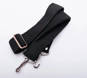 Vintage Black Cotton Webbing Camera strap 36" 1980's - Picture 1 of 2