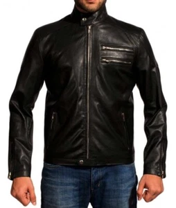 Aaron Paul Genuine Leather Jacket Breaking Bad Jacket All Sizes - Picture 1 of 6