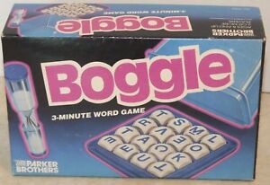 Parker Brothers Boogle Game