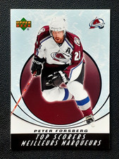 PETER FORSBERG 2005-06 MCDONALD'S UPPER DECK TOP SCORERS 05-06 NO TS5      36219