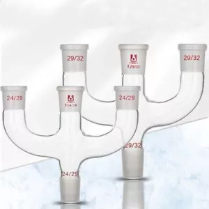 19#-24# Clayson Joint Distillation Laboratory flask Science Vacuum glassware - Picture 1 of 7