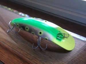 Custom Painted Luhr Jensen Kwikfish K-16x, X-treme, Northwest Watermelon - Picture 1 of 6