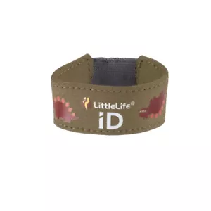 Littlelife Child ID Armband - Sicherheitsarmband mit ID Slips - Dinosaurier - Bild 1 von 3