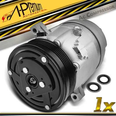 Compresor de aire acondicionado A-Premium con embrague para Chevrolet Cavalier 1995-2002 2,2 L PAG 150 Foto 1 de 4