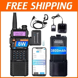 Revolutionary UV-5R Radio with 3800mAh Battery & Easy Wireless Programming - Photo 1/11