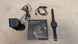 Ticwatch Pro 3 GPS 47 mm Black Silicone Case Black Smartwatch - (WH12018) - Photo 1 sur 5