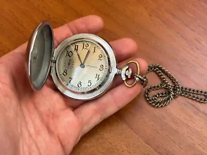 Very Rare Mechanical Pocket Watch USSR Molniya Vintage Watch, Working, Retro - Picture 1 of 6