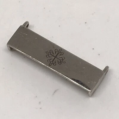 Auténtica hebilla de despliegue Patek Philippe nautilus vintage de acero inoxidable de 16 mm Foto 1 de 4