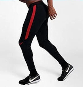 NIKE Aeroswift Strike Black Soccer Training Leggings Pants NEW Youth Boys XS 7 - Picture 1 of 5