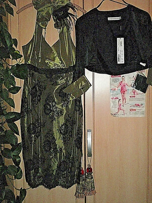 mega designer taft kleid Linea Raffaelli festlich hochzeit bolero NP 1200€ uk 16 - Bild 1 von 4