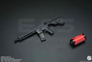 Easy&Simple ES 1/6 Scale HK416A5 Black Gun Model for 12'' Figure