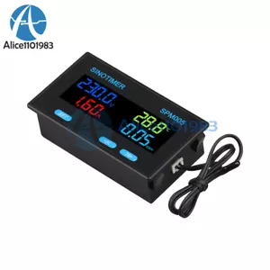 AC60-300V 20/100/200A Multifunktions AC Elektro Voltmeter Amperemeter KWH Meter - Bild 1 von 19