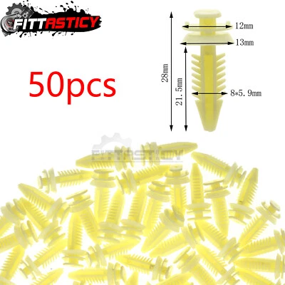 Juego de 50 clips de panel de moldura de puerta para camionetas Chevrolet K1500 1997-1998 GM. Foto 1 de 4