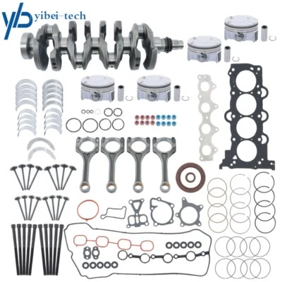 现代起亚 G4FJ 1.6T 大修重建套件曲轴/杆/垫片/阀门 — 第 1/4 张图片
