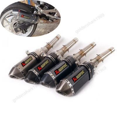 Tubo de enlace de escape medio modificado 51 mm para Honda NC750X NC700 silenciador puntas Foto 1 de 4