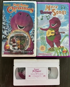 Barney VHS Lot Of 6 - Picture 1 of 1