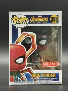 Funko Pop! Marvel - Iron Spider (w/ Spider Legs) #300 - Metallic - Target Excl. - Picture 1 of 6