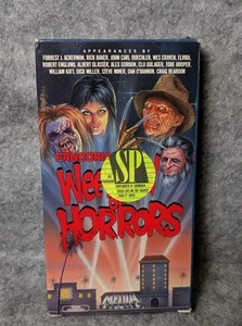 FANGORIA'S WEEKEND OF HORRORS VHS VIDEO 1986 ELVIRA WES CRAVEN RICK BAKER RARE! - Picture 1 of 7