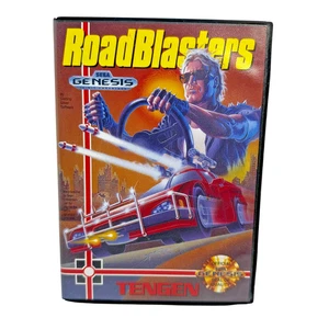 Road Blasters Sega Genesis 1991 - Cartridge and Case - No Manual - Picture 1 of 3