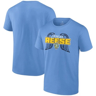 Unisex Fanatics Angel Reese Sky Blue Chicago Sky Draft T-Shirt - Image 1 of 4