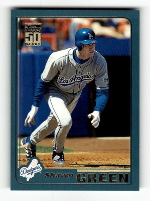 2001 Topps #20 Shawn Green - Image 1 of 2