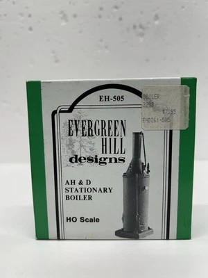 New Stationary Boiler Ho Scale Craftsman Kit From Evergreen Hill - Image 1 of 3