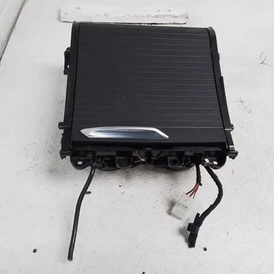 BMW X3M 2020 consola central negra con doble portavasos tapa enrollable OEM              Foto 1 de 4