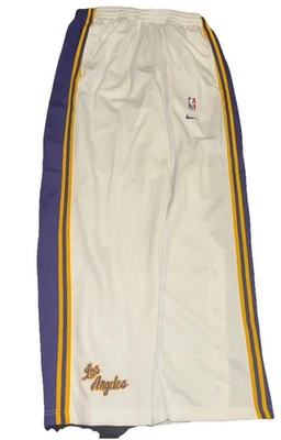 VTG Nike NBA LA Lakers Warm-Up Pants Men’s Large (61) Kobe Bryant Embroidered - Image 1 of 4