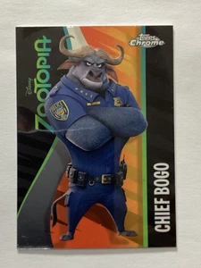2025 Topps Chrome Disney Zootopia Icons Chief Bogo 29 - Picture 1 of 2